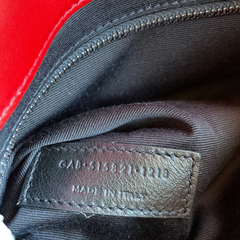 SAINT LAURENT Jamie Diamond-Quilted Chain Shoulder - Picture 6 of 10